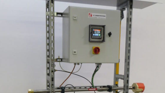 low temperature switch-off with gas preheater