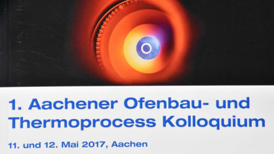Werbung für das erste Aachener Ofenbau- und Thermoprocess Kolloquium