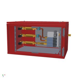 Gas mixer for three gases (3...50 l/min) for laser gas