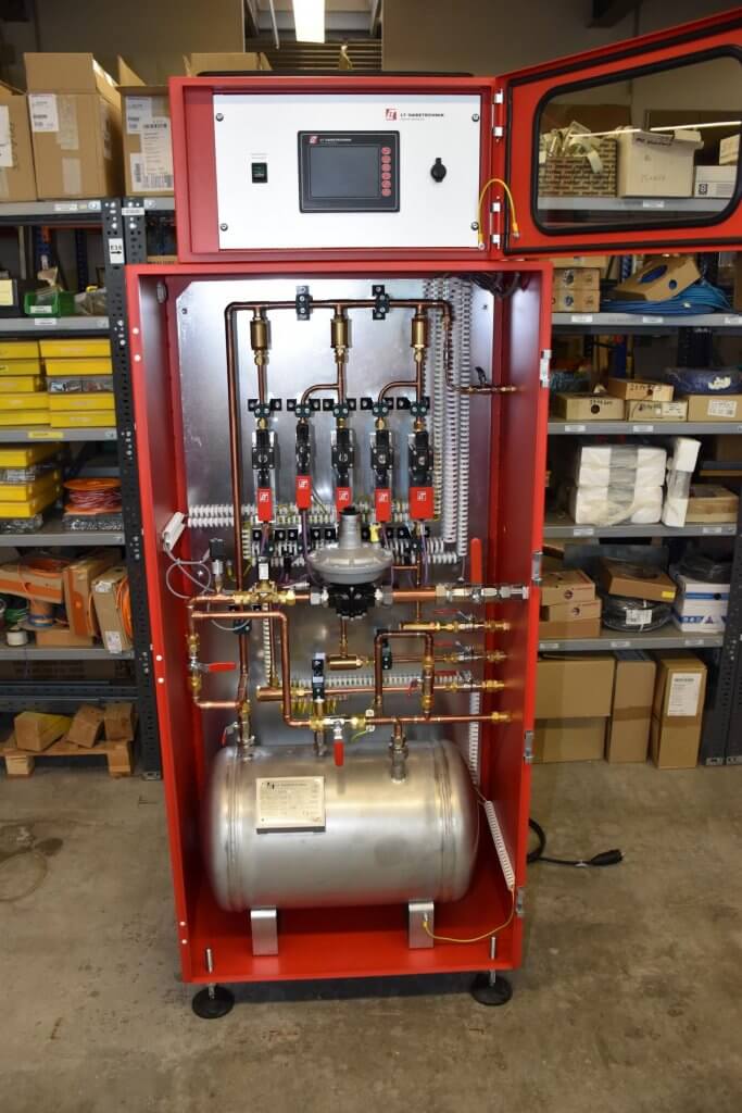 Hydrogen in natural gas LT successfully commissions gas mixer LT